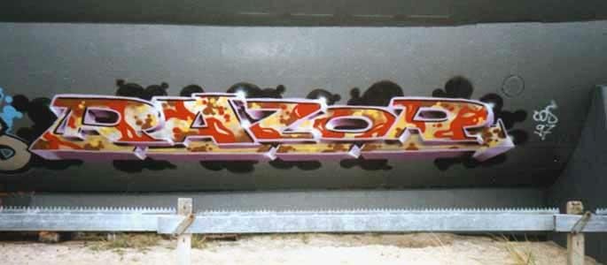 Graffiti Artwork in Kiel - Photo by king - razor, submarine