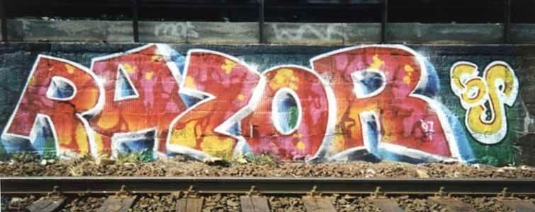 Graffiti Wall in Kiel - Photo by king - razor