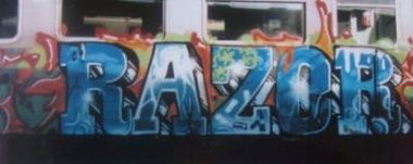 Graffiti Train - Photo by king - razor