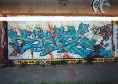 Graffiti Wall in Kiel - Photo by king - spile