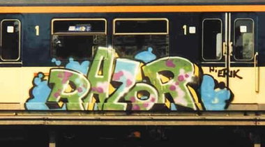 Graffiti Train - Photo by king - razor
