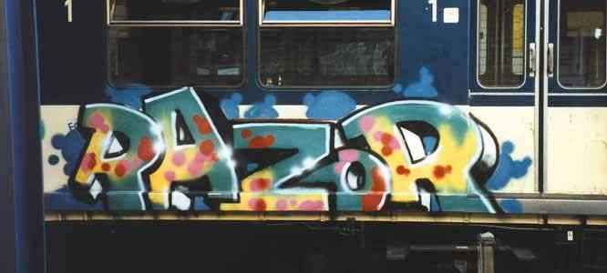 Graffiti Train - Photo by king - razor