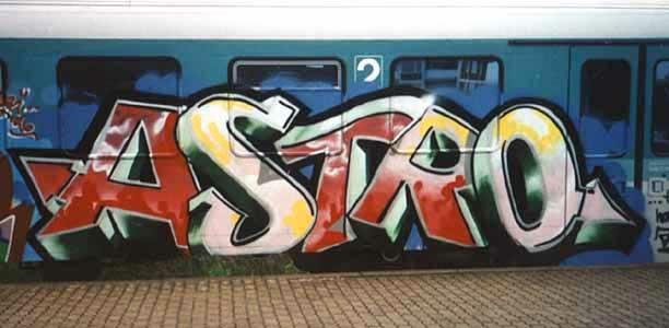 Graffiti Train - Photo by king - astro
