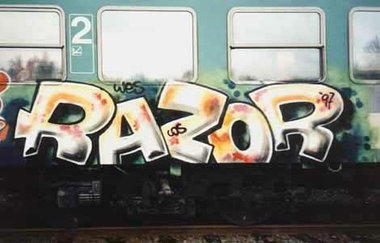 Graffiti Train - Photo by king - razor