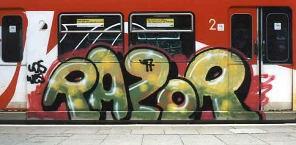 Graffiti Train - Photo by king - razor