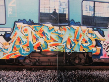 Graffiti Train - Photo by king - razor