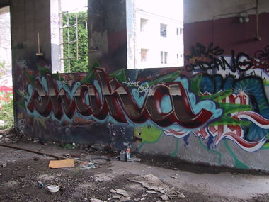 Graffiti Wall in Itzehoe - Photo by king - shaka