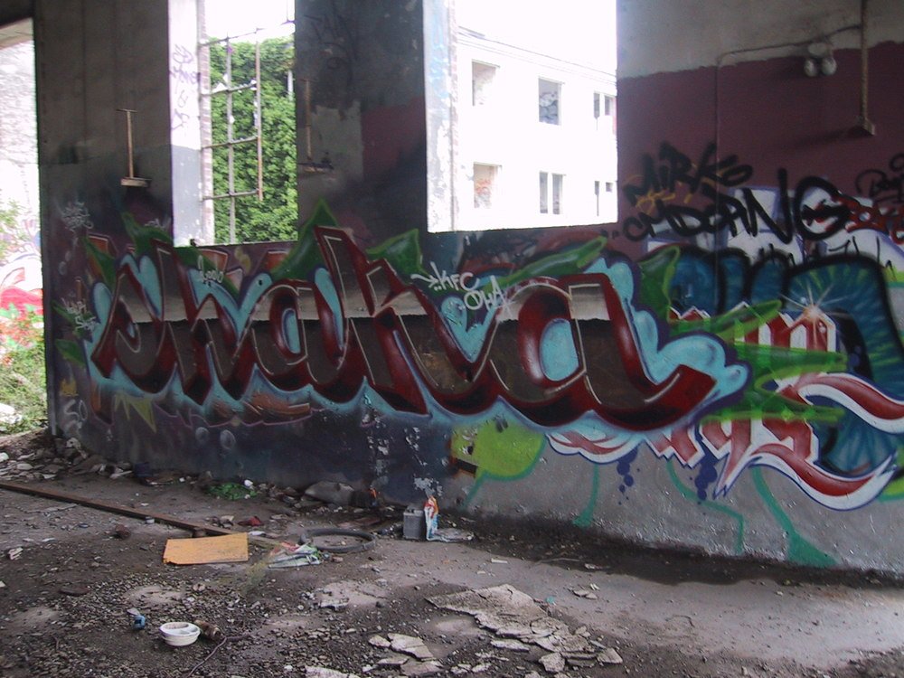 Graffiti Wall in Itzehoe - Photo by king - shaka