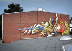 Graffiti Wall in Hamburg - Photo by king - daim (2002)