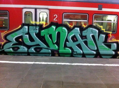 Graffiti Train - Photo by king - eyman