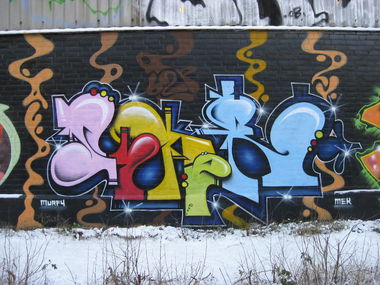 Graffiti Wall in Kiel - Photo by king - syter, cyter, b2p