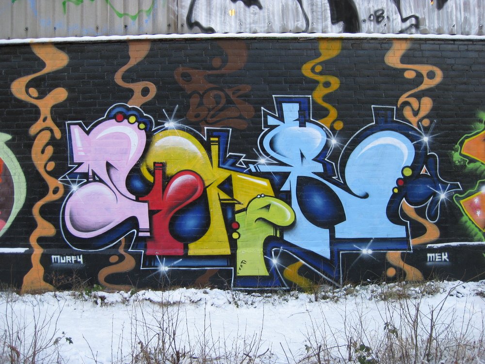 Graffiti Wall in Kiel - Photo by king - syter, cyter, b2p
