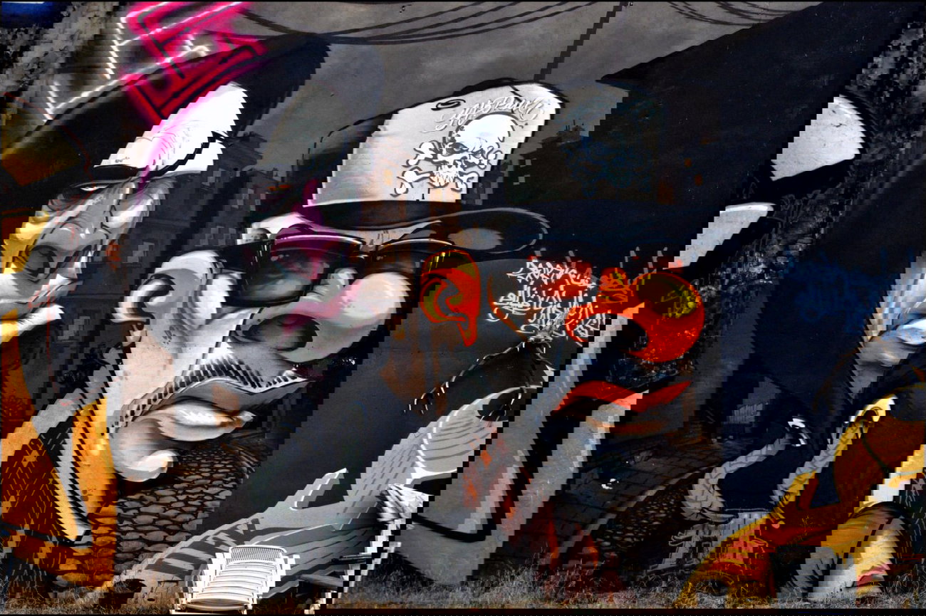 Graffiti Wall - Photo by king - anus