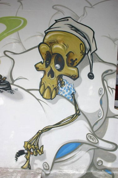 Graffiti Wall - Photo by king - anus