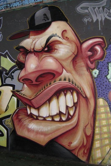 Graffiti Wall - Photo by king - anus
