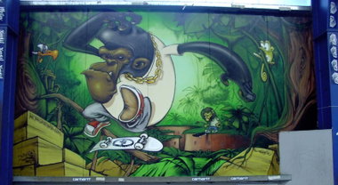 Graffiti Wall - Photo by king - anus