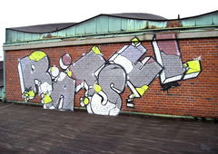 Graffiti Bombing in Hamburg - Photo by king - rätsel
