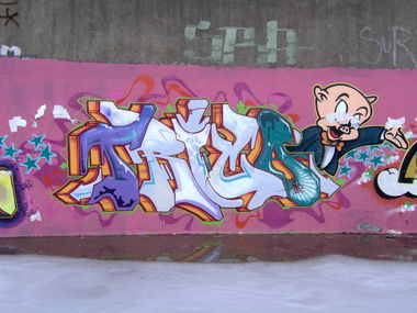Graffiti Wall - Photo by king - trica