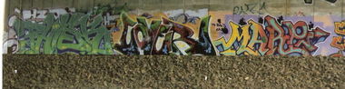 Graffiti Wall - Photo by king - phrek, frek, cover
