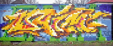 Graffiti Wall - Photo by king - daim
