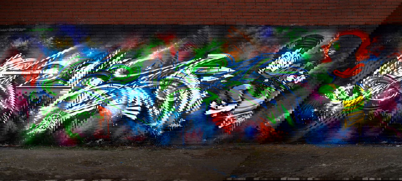 Graffiti Wall - Photo by king - tobe, uzi, duck