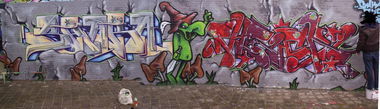 Graffiti Wall - Photo by king - shaka, frek, phrek
