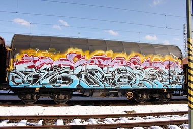 Graffiti Train - Photo by king - stero, 5tero