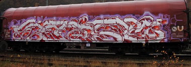 Graffiti Train - Photo by king - stero, 5tero