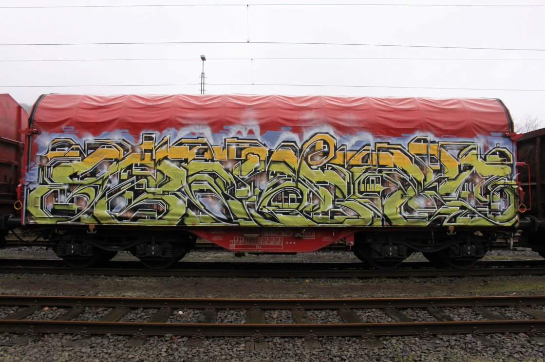Graffiti Train - Photo by king - stero, 5tero