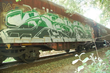 Graffiti Train - Photo by king - stero, 5tero