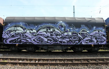 Graffiti Train in Köln - Photo by king - stero, 5tero