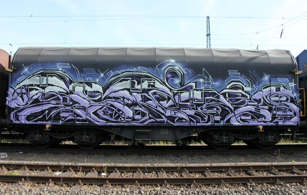 Graffiti Train in Köln - Photo by king - stero, 5tero