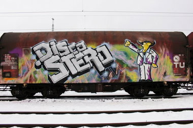 Graffiti Train in Köln - Photo by king - stero, 5tero