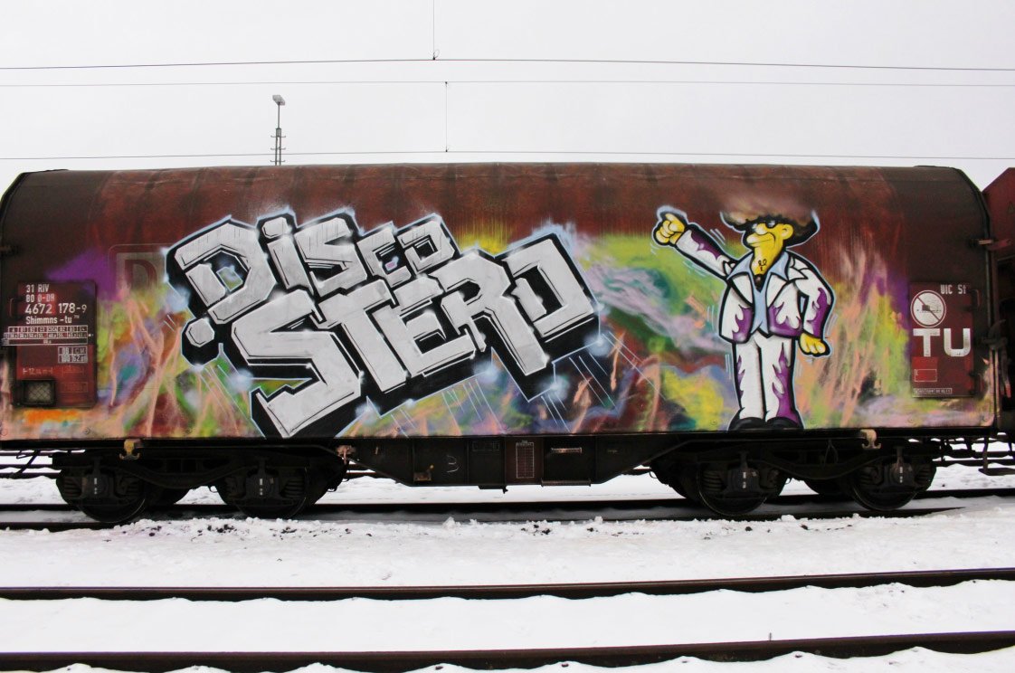 Graffiti Train in Köln - Photo by king - stero, 5tero