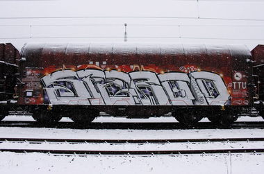 Graffiti Train - Photo by king - stero, 5tero