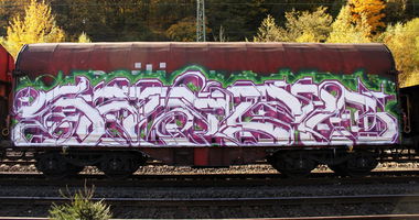 Graffiti Train - Photo by king - stero, 5tero