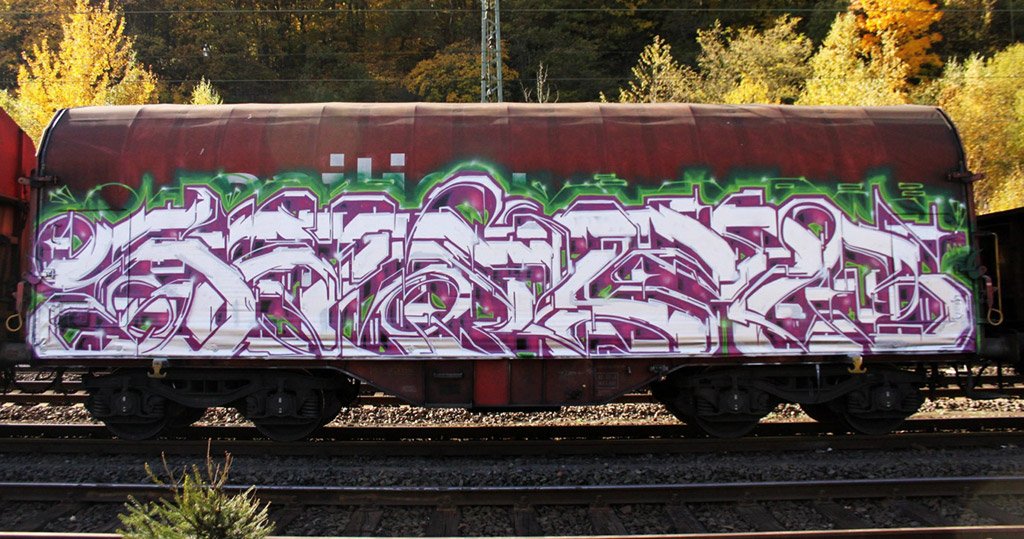 Graffiti Train - Photo by king - stero, 5tero