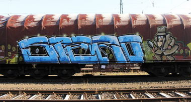 Graffiti Train - Photo by king - stero, 5tero