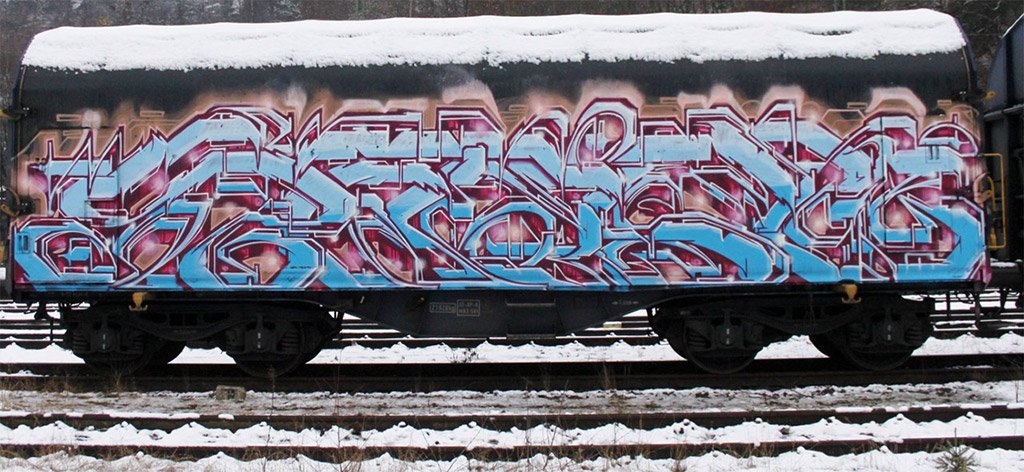 Graffiti Train - Photo by king - stero, 5tero