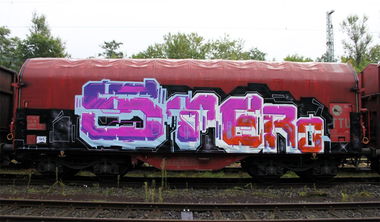 Graffiti Train - Photo by king - stero, 5tero