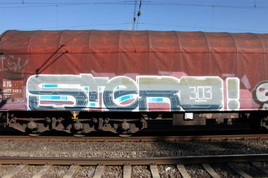 Graffiti Train - Photo by king - stero, 5tero