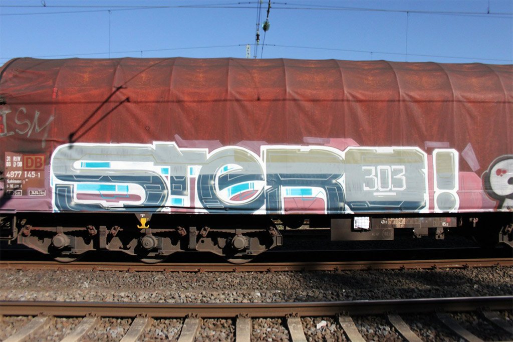 Graffiti Train - Photo by king - stero, 5tero