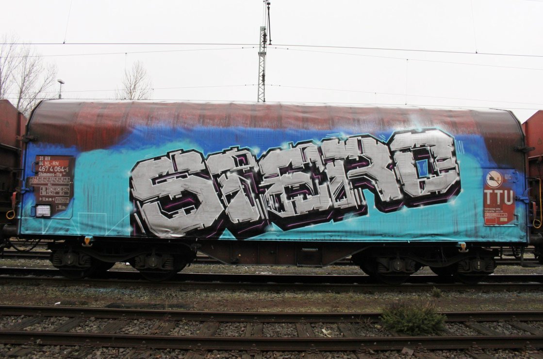 Graffiti Train - Photo by king - stero, 5tero