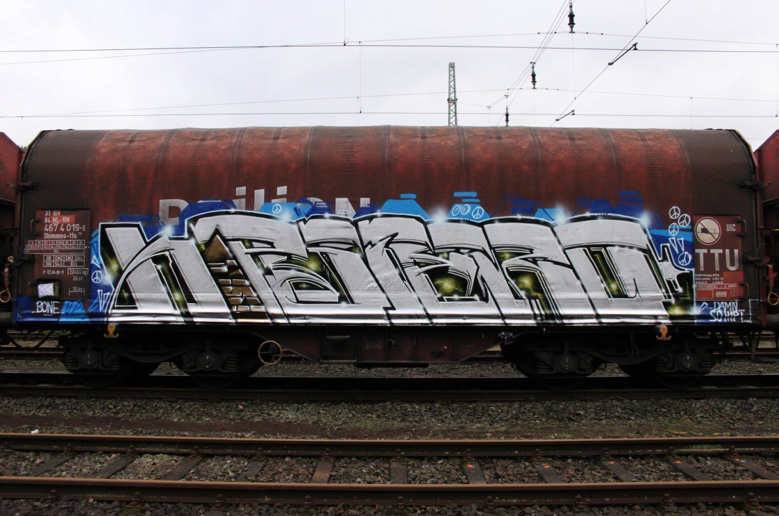 Graffiti Train - Photo by king - stero, 5tero