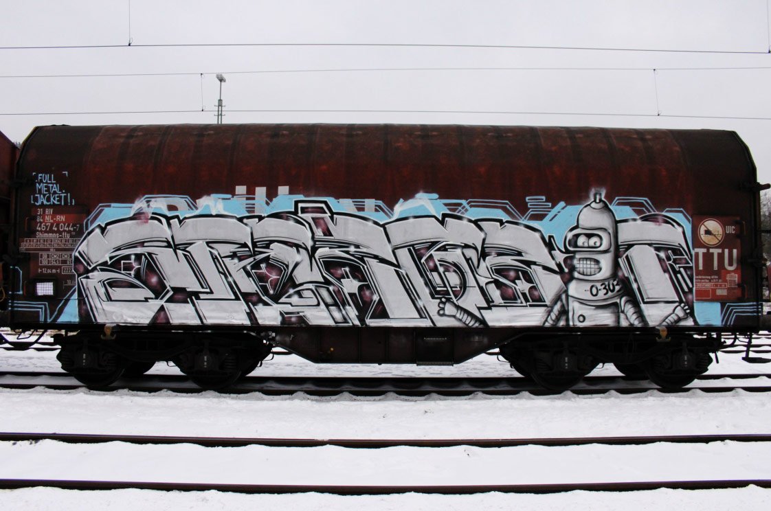 Graffiti Train - Photo by king - stero, 5tero