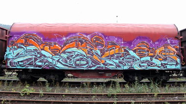 Graffiti Train - Photo by king - stero, 5tero