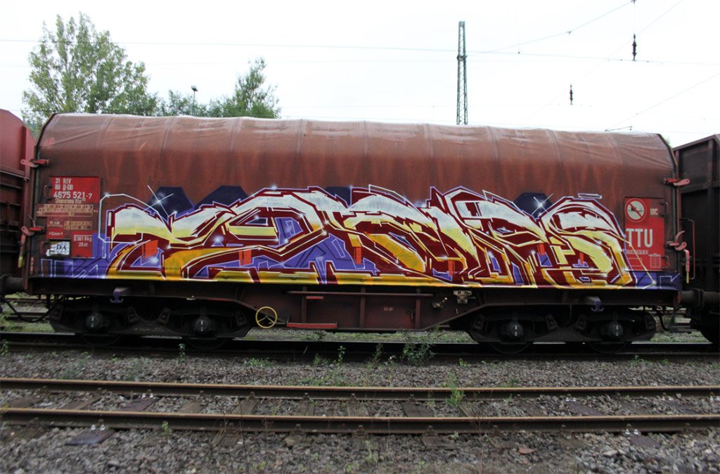Graffiti Train - Photo by king - stero, 5tero
