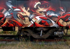Graffiti Train - Photo by king - does