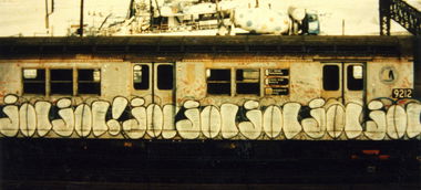 Graffiti Train - Photo by king - zephyr, joi