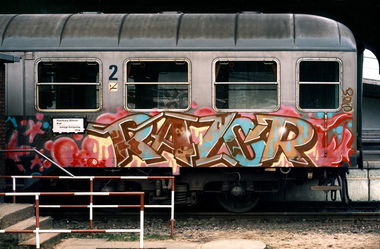 Graffiti Train - Photo by king - razor